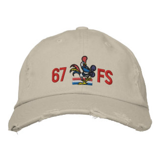 Bordada gorra de golf 67FS con Callsign