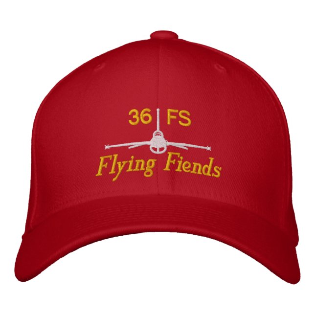 Bordada Gorra de golf de Flying Fiend (Anverso)