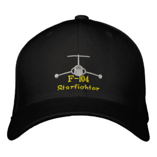 Bordada Gorra De Golf F-104 Con Callsign
