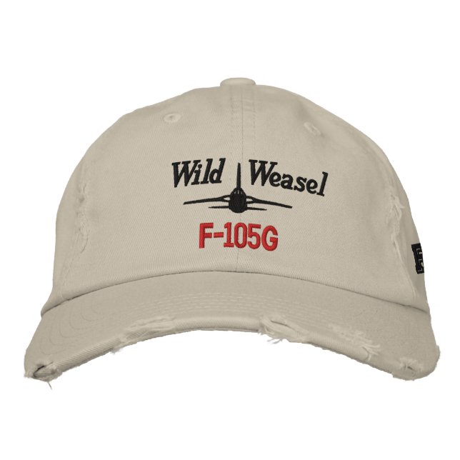 Bordada Gorra de golf F-105G (Anverso)