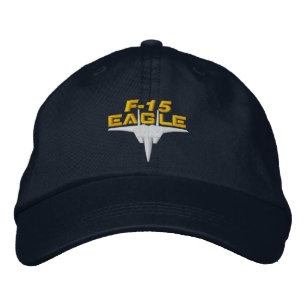 Bordada Gorra de golf F-15 High Tech Eagle Golf