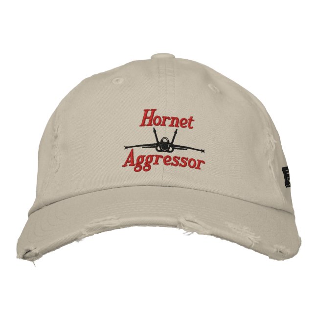 Bordada Gorra de golf Hornet Aggressor (Anverso)