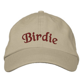 Bordada Gorra de golf personalizado - Birdie Embroidered p