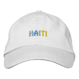 Bordada gorra de HAITI