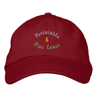 Bordada Gorra de hormigueo y piñón