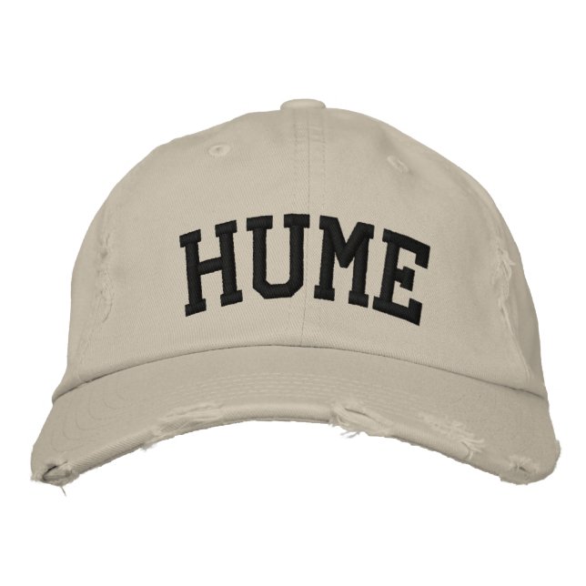 Bordada Gorra de Hume Embroidered (Anverso)