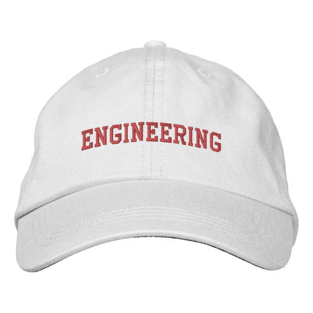 Bordada GORRA de INGENIERÍA BORRADA (Anverso)