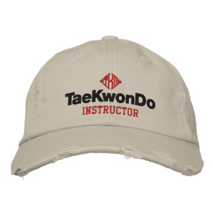 Bordada gorra de Instructores Tae Kwon Do