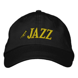 Bordada Gorra de Jazz Music Embroidered