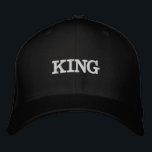 Bordada Gorra de King Fked<br><div class="desc">Actúa como un Rey y es dueño del día. ¡Recuerda tratar bien a tu Reina!</div>