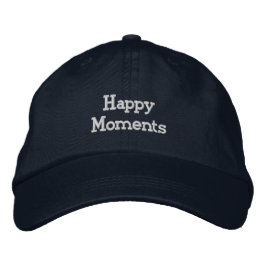 Bordada Gorra de la armada personalizada con Gorra "Moment