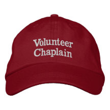 Gorra de la capellana voluntaria