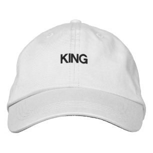 Bordada Gorra de la cápsula de béisbol blanco con bordado