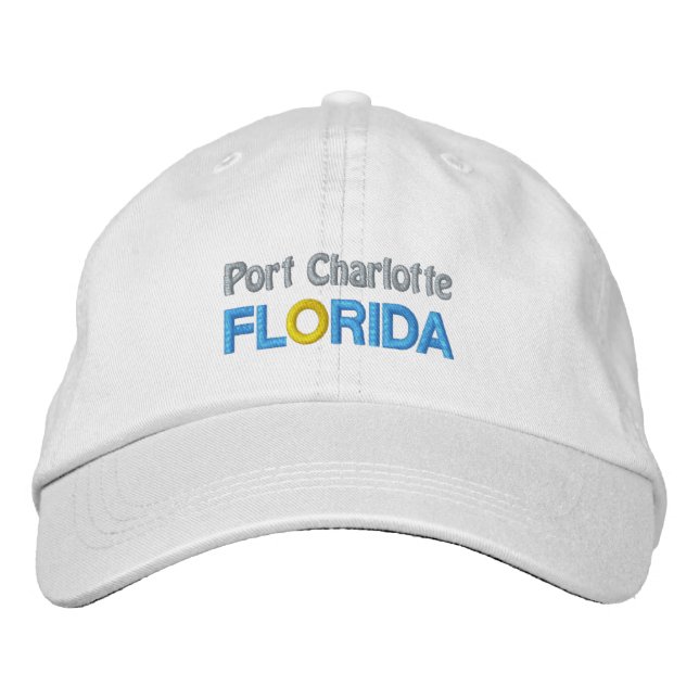 Bordada gorra de la CARLOTA DE PUERTO (Anverso)