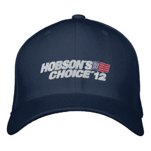 Bordada Gorra de la elección de Hobson '12