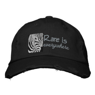 Bordada gorra de la enfermedad rara