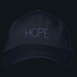 Bordada Gorra de la esperanza<br><div class="desc">¡Gorra de la marina de guerra con las palabras ESPERANZA!</div>