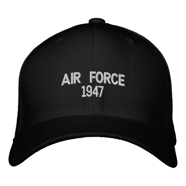 Bordada Gorra de la Fuerza Aérea de 1947 (Anverso)