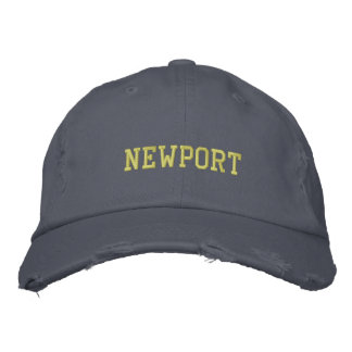 Bordada Gorra de la isla Rhode de Newport