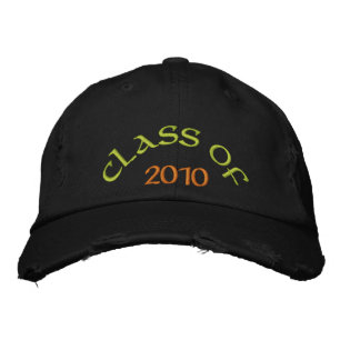 Bordada gorra de la promoción de 2010