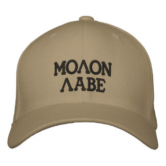 Bordada GORRA de Lana MOLON LABE