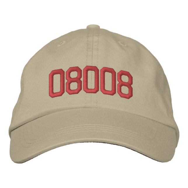 Bordada gorra de LBI 08008 (Anverso)