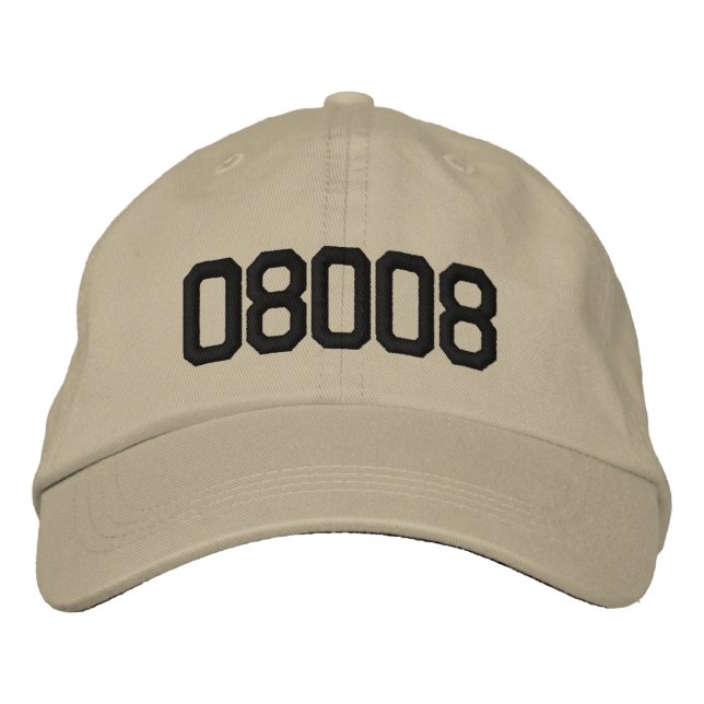 Bordada gorra de LBI 08008 (Anverso)