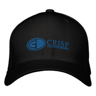Bordada Gorra de logotipos empobrecidos de diseño gráfico 