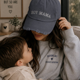 Bordada Gorra de mamá linda para madres orgullosas de niño