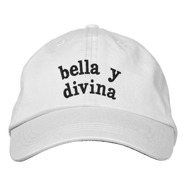 Bordada gorra de mujer (Anverso)