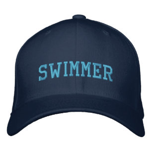 Bordada Gorra de nadador bordado