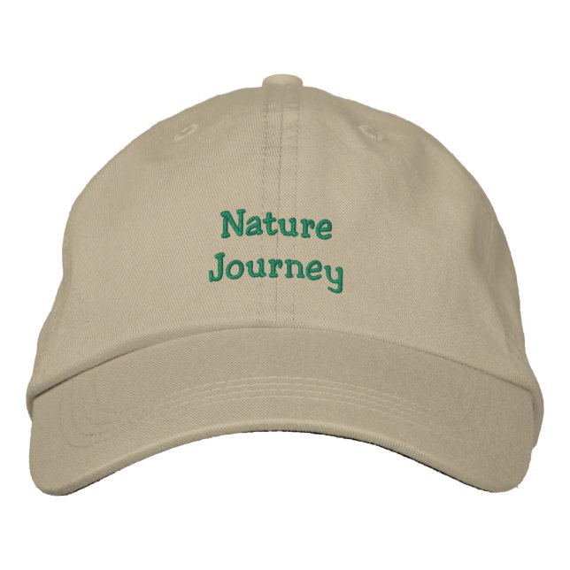 Bordada Gorra de Nature Journey (Anverso)
