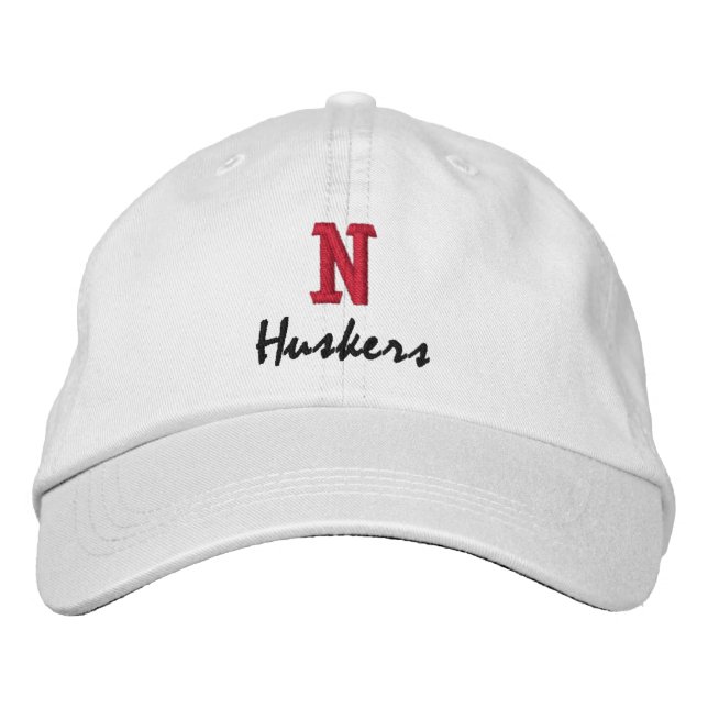 Bordada Gorra de Nebraska (Anverso)