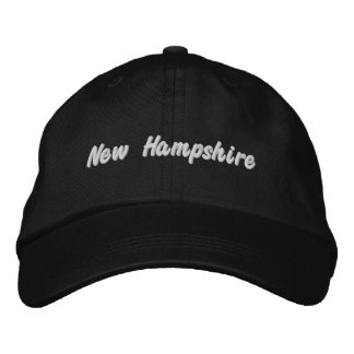 Bordada Gorra de New Hampshire