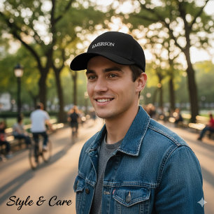 Bordada Gorra de nombres personalizados - Estilo Béisbol b