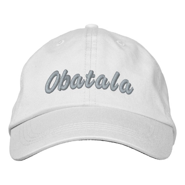 Bordada Gorra de obatala (Anverso)