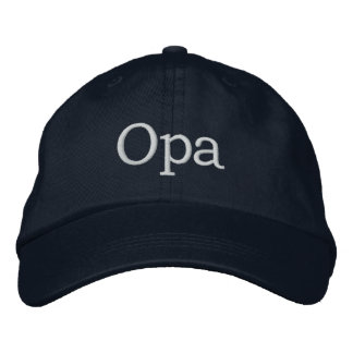 Bordada Gorra de Opa Embroidered