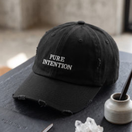 Bordada Gorra de Papá Angustiada con Intención Pura | Mini