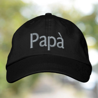 Bordada Gorra de papa italiana
