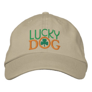 Bordada Gorra de perro afortunada por el SRF