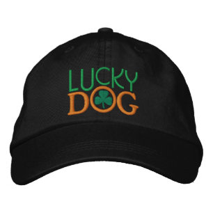Bordada Gorra de perro afortunada por el SRF