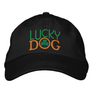 Bordada Gorra de perro afortunada por el SRF
