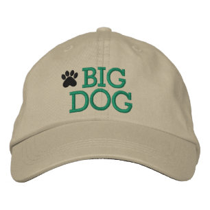 Bordada Gorra de perro grande