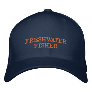 Bordada Gorra de pescador de agua dulce