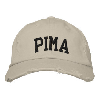 Bordada Gorra de Pima Embroidered