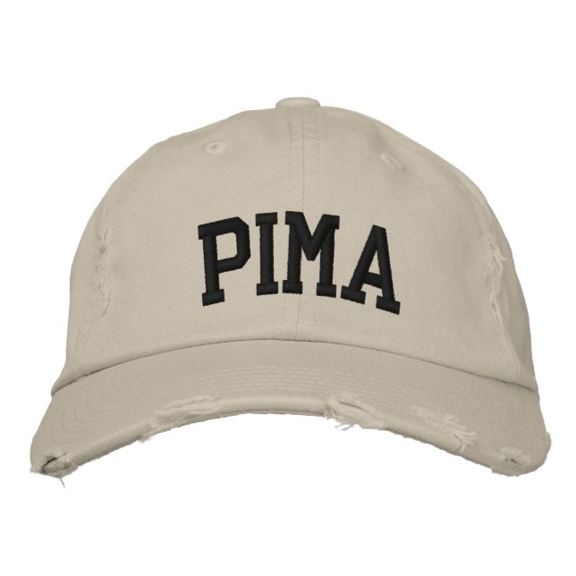 Bordada Gorra de Pima Embroidered (Anverso)