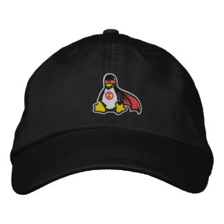 Bordada Gorra de Pingüino de Avenger Linux