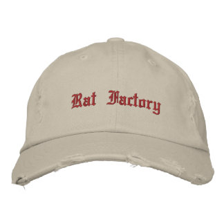 Bordada Gorra de Rat Factory Embroidered