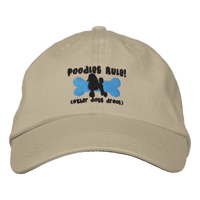 Bordada Gorra de regla de cangrejos bordados (Anverso)