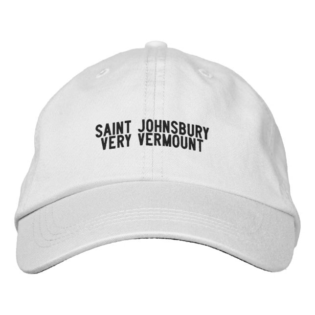 Bordada Gorra de Saint Johnsbury Vermont (Anverso)